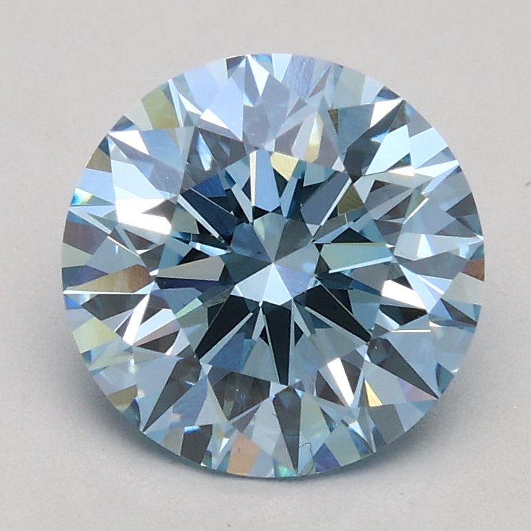 Round 1.55ct Fancy Intense Blue VS1 IGI #LG618457084