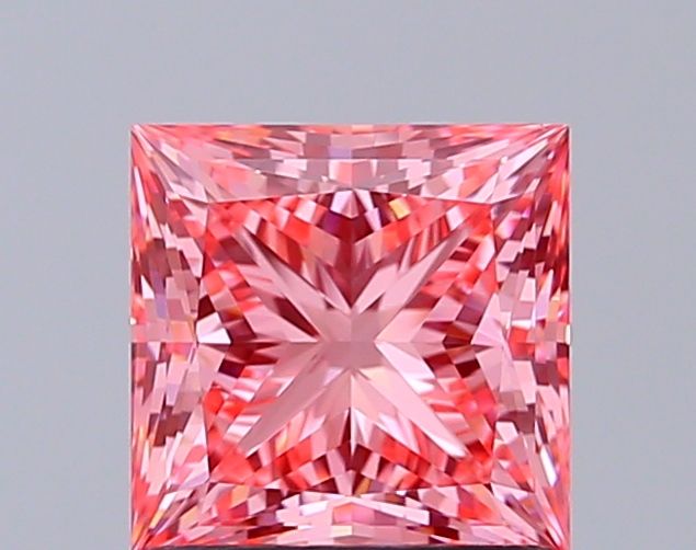 Princess 1.51ct Fancy Vivid Pink VS1 IGI #LG692582310