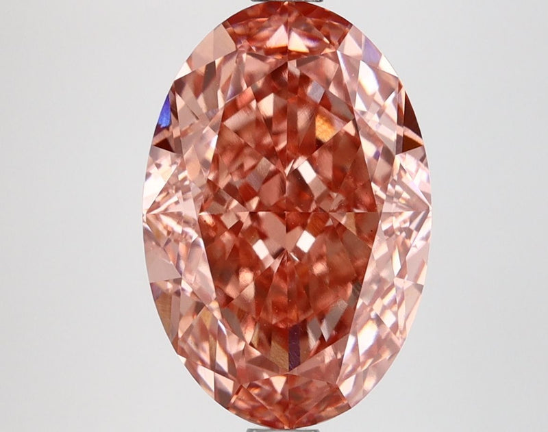 Oval 4.32ct Fancy Vivid Pink VS1 IGI #LG652467202