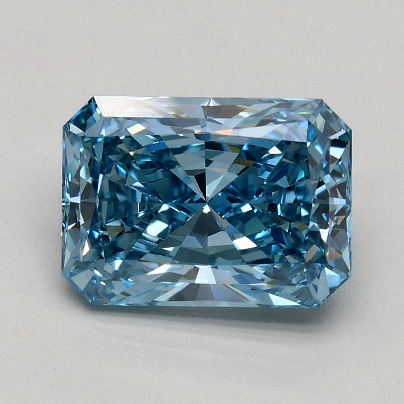 Radiant 1.78ct Fancy Vivid Blue VS1 IGI #LG536297302