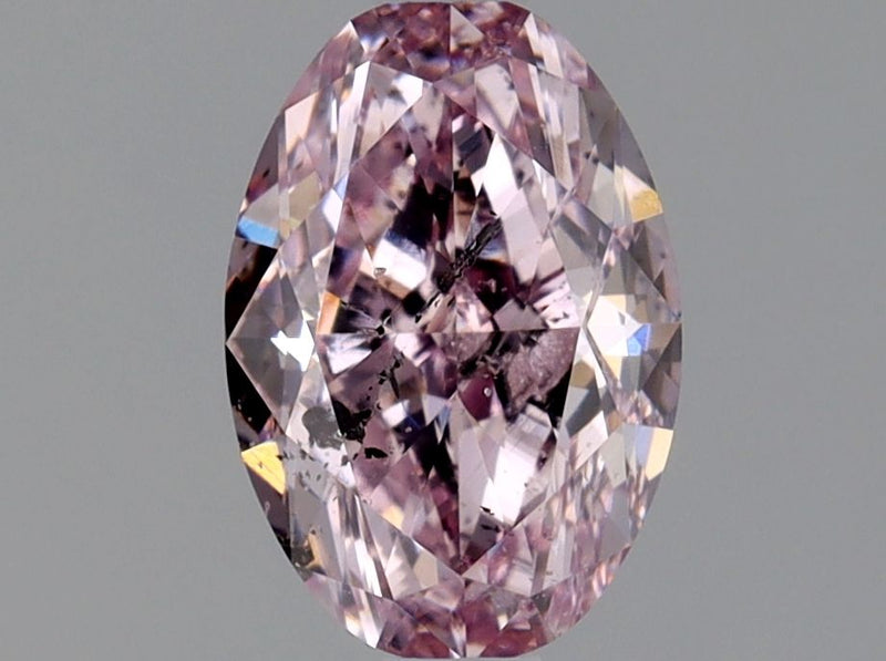 Oval 1.05ct Fancy Intense Purplish Pink  GIA #6167064140
