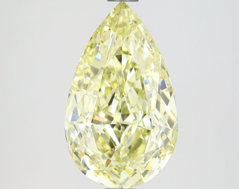 Pear 3.02ct Fancy Yellow VS1 IGI #LG632491971