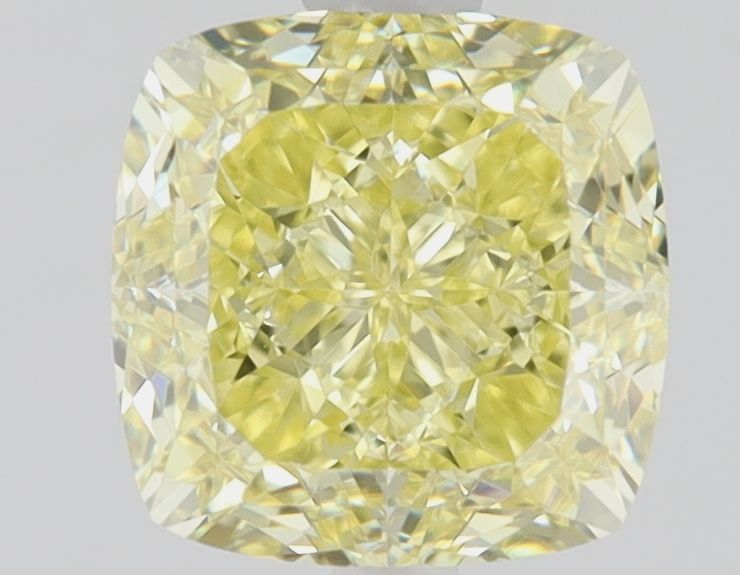 Cushion brilliant 1.36ct Fancy Intense  Yellow IF GIA #6475117014