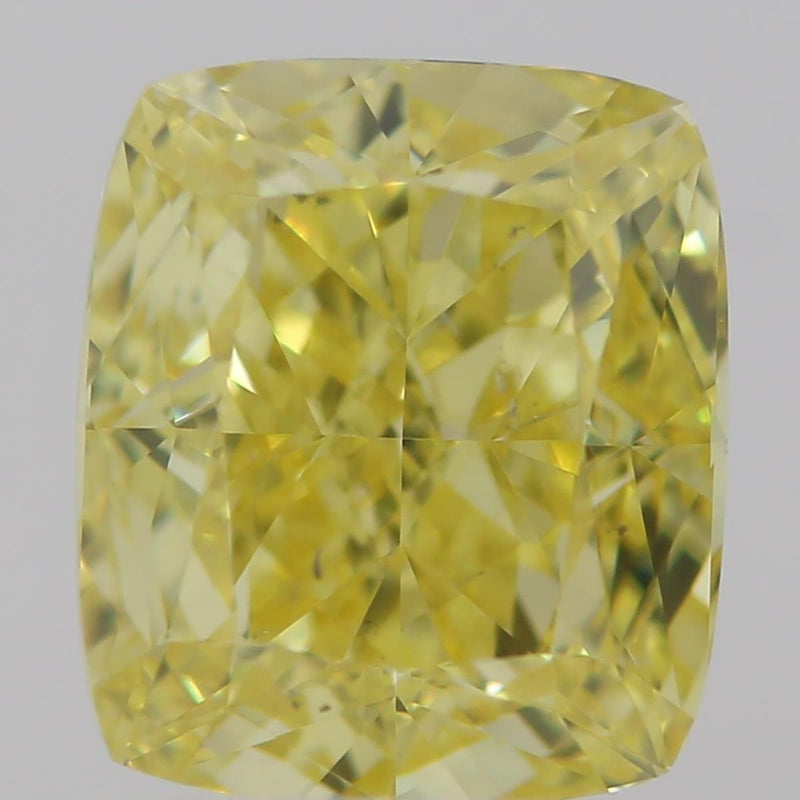 Cushion modified 1ct Fancy Intense  Yellow SI1 GIA #7333044695