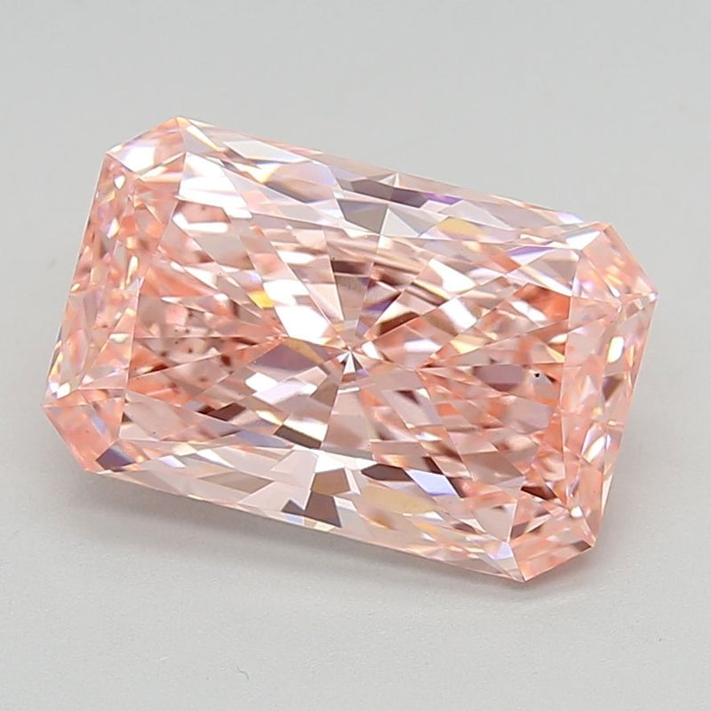 Radiant 5.16ct Fancy Vivid Pink VS1 IGI #LG652458335