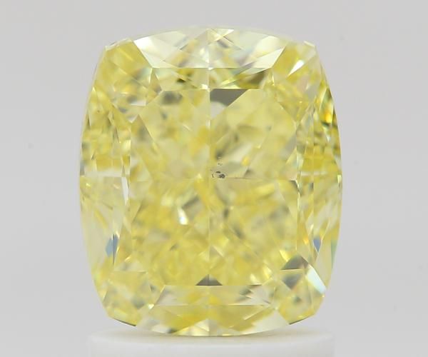 Cushion brilliant 2.02ct Fancy Intense Yellow VS2 GIA #2486337634