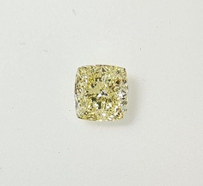 Cushion modified 1.55ct Fancy Yellow SI2 GIA #7383492857