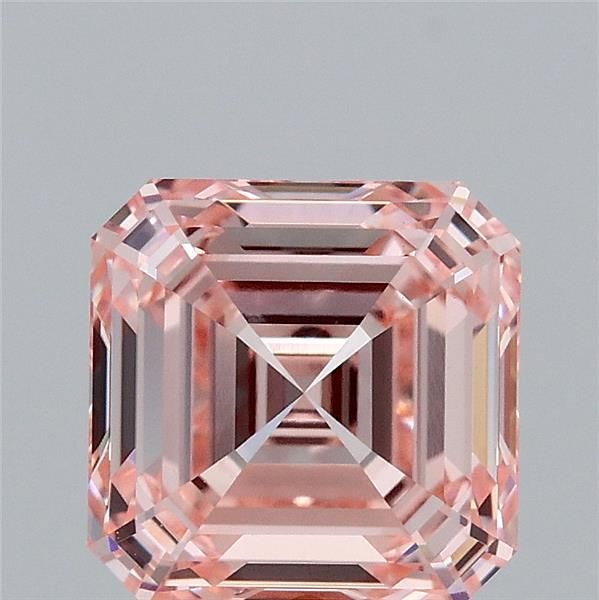 Square emerald 2.57ct Fancy Intense Pink VS1 IGI #LG692552949