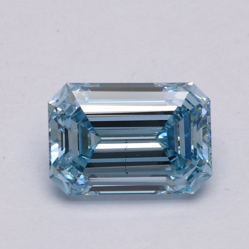Emerald 1.39ct Fancy Intense Blue VS2 IGI #LG508152350
