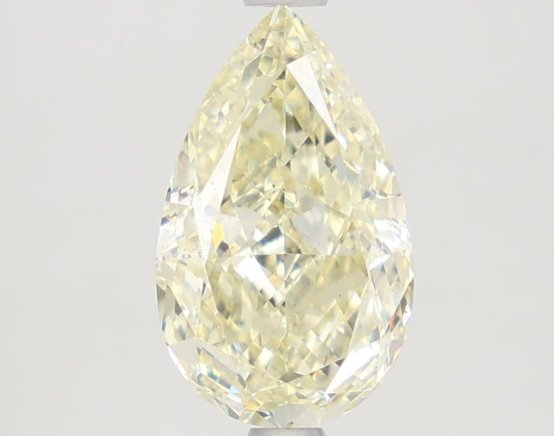 Pear 2.04ct Fancy Light Yellow VS2 IGI #LG792607958