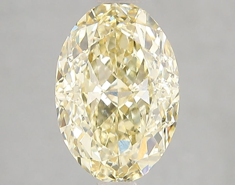 Oval 3.07ct Fancy Intense Yellow VS1 IGI #LG658481069