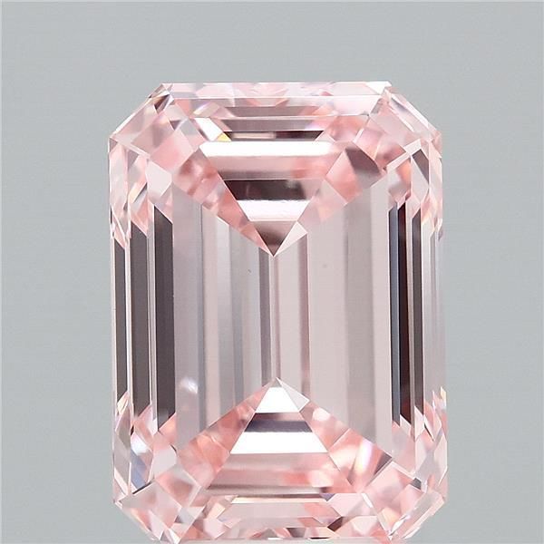 Emerald 6.65ct Fancy Intense Pink VVS2 IGI #LG728572949