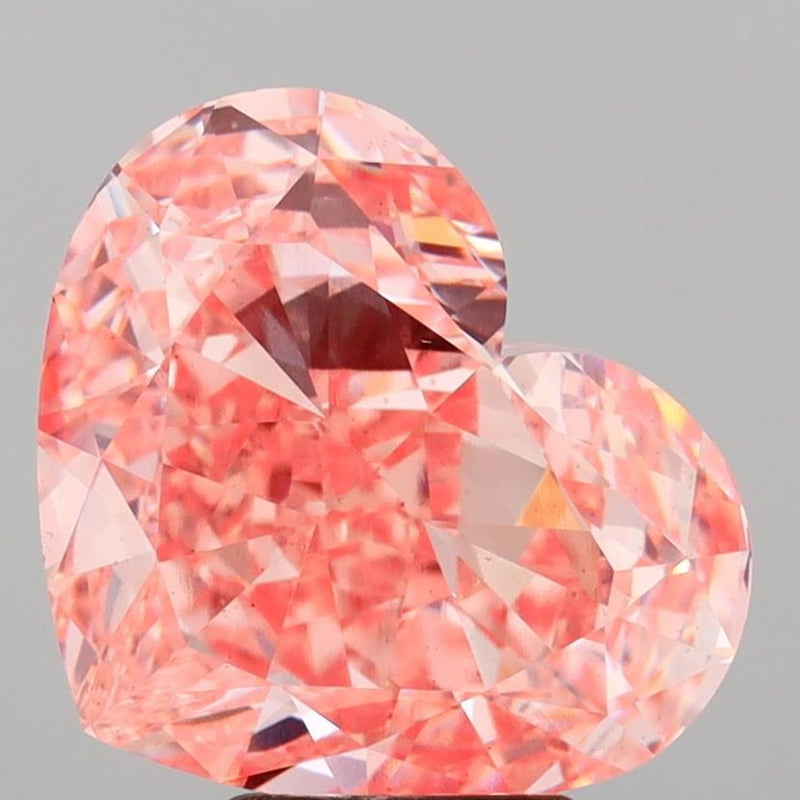 Heart 5.51ct Fancy Vivid Pink VS1 IGI #LG717587369