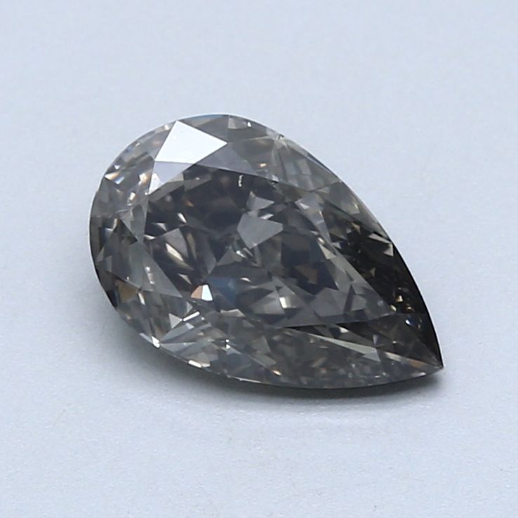 Pear 1.33ct Fancy Dark Gray SI2 GIA #2235607065