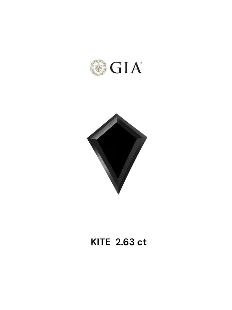 Kite 2.63ct Fancy Black VVS2 GIA #6511098239