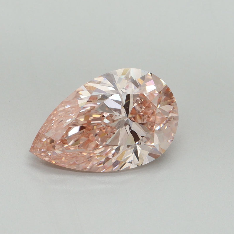 Pear 3.01ct Fancy Intense Pink VS2 IGI #LG702575575