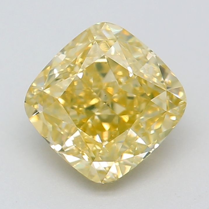 Cushion brilliant 1.01ct Fancy Yellow SI1 GIA #5206441940