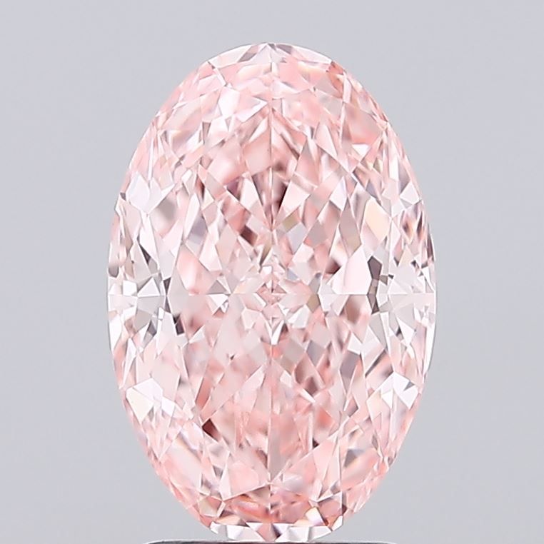 Oval 2.57ct Fancy Vivid Pink VVS2 IGI #LG787666861