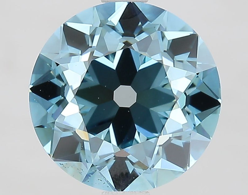 European cut 2.74ct Fancy Vivid Blue VVS2 IGI #LG677524570