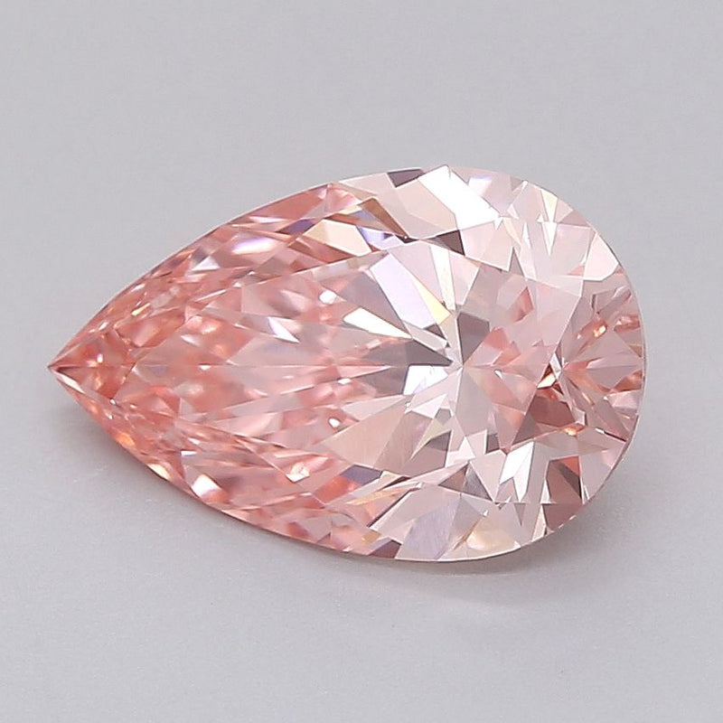 Pear 3.03ct Fancy Vivid Pink VVS2 IGI #LG704510080