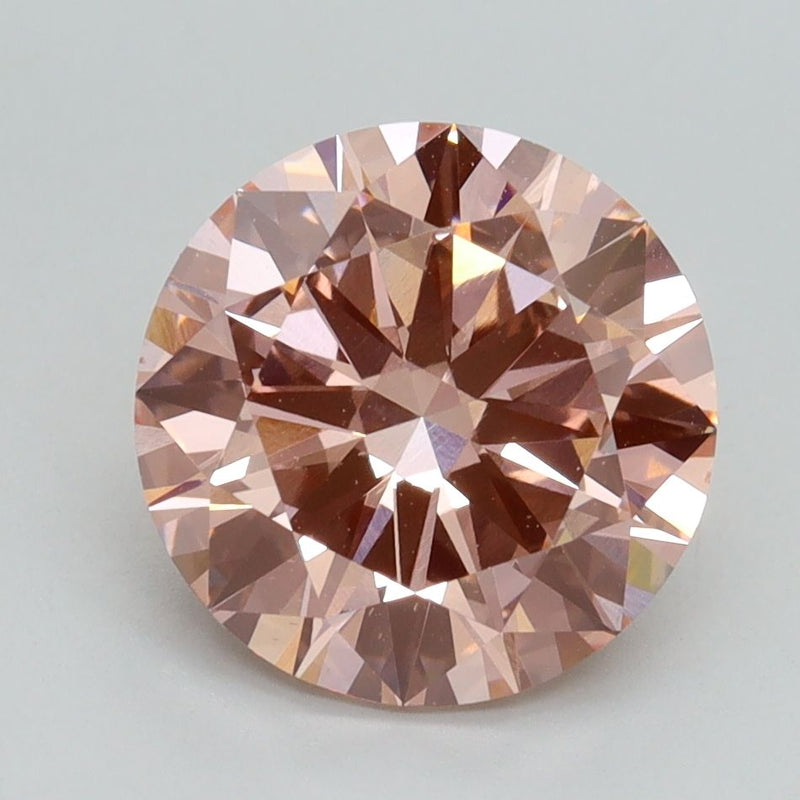 Round 2.8ct Fancy Intense Pink VS1 IGI #LG538279676