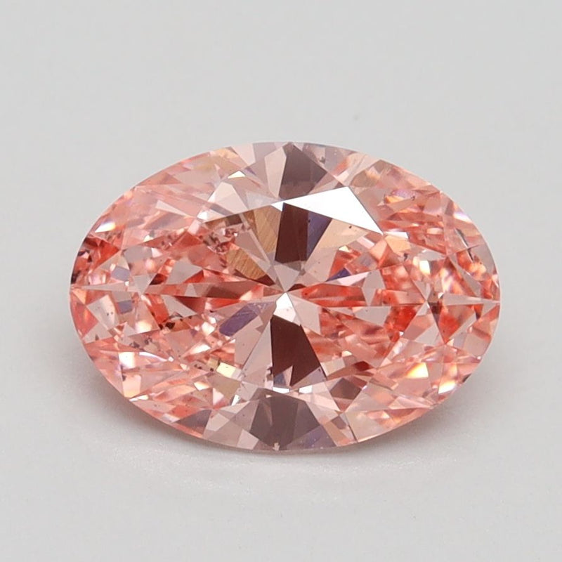 Oval 1.5ct Fancy Vivid Pink SI1 IGI #LG538277790