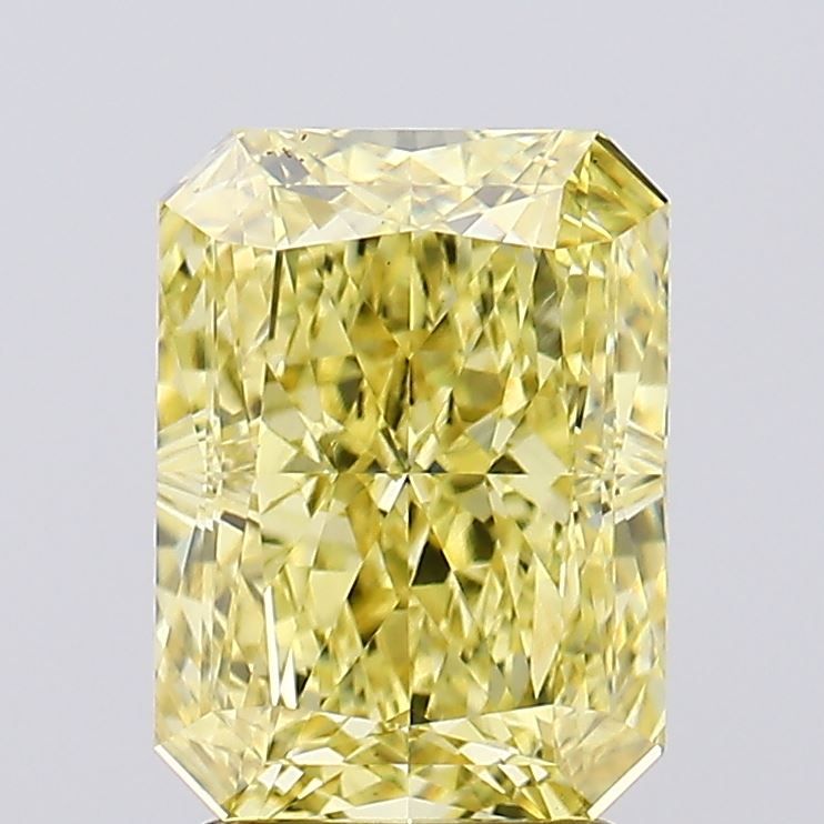 Radiant 2.6ct Fancy Vivid Yellow VS1 IGI #LG698547992