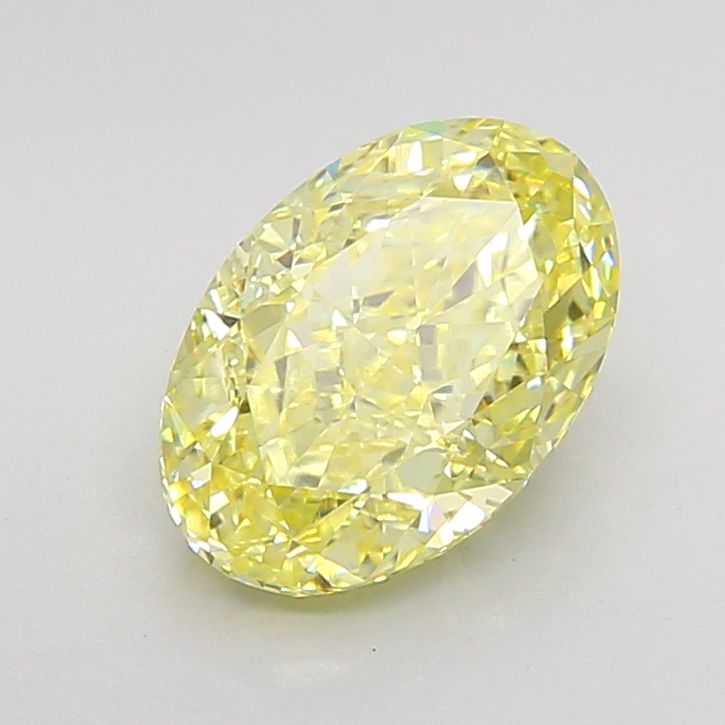 Oval 2.04ct Fancy Intense Yellow VS1 IGI #LG733503878