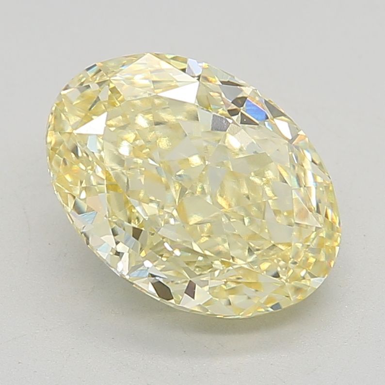 Oval 5.2ct Fancy Intense Yellow VVS2 IGI #LG642407492