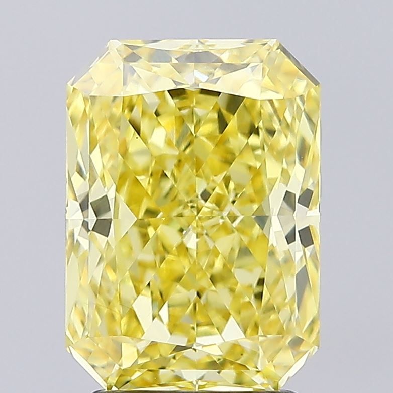Radiant 2.54ct Fancy Intense Yellow VS1 IGI #LG768679846