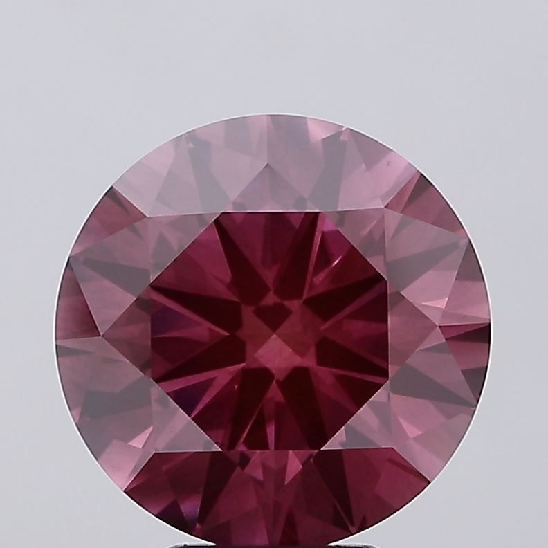 Round 6.01ct Fancy Deep Pink VS2 IGI #LG727560121