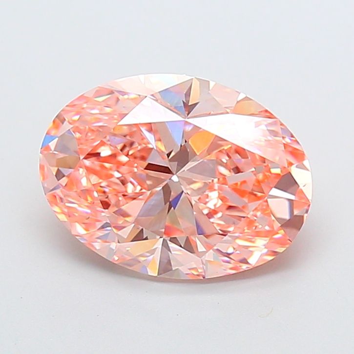 Oval 4.01ct Fancy Vivid Pink VS2 IGI #LG776647819