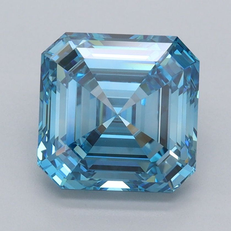 Asscher 2.6ct Fancy Vivid Blue VVS2 IGI #LG778638798