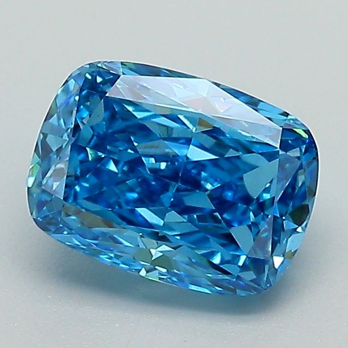 Cushion modified 1.6ct Fancy Vivid Blue VS1 IGI #LG717586843