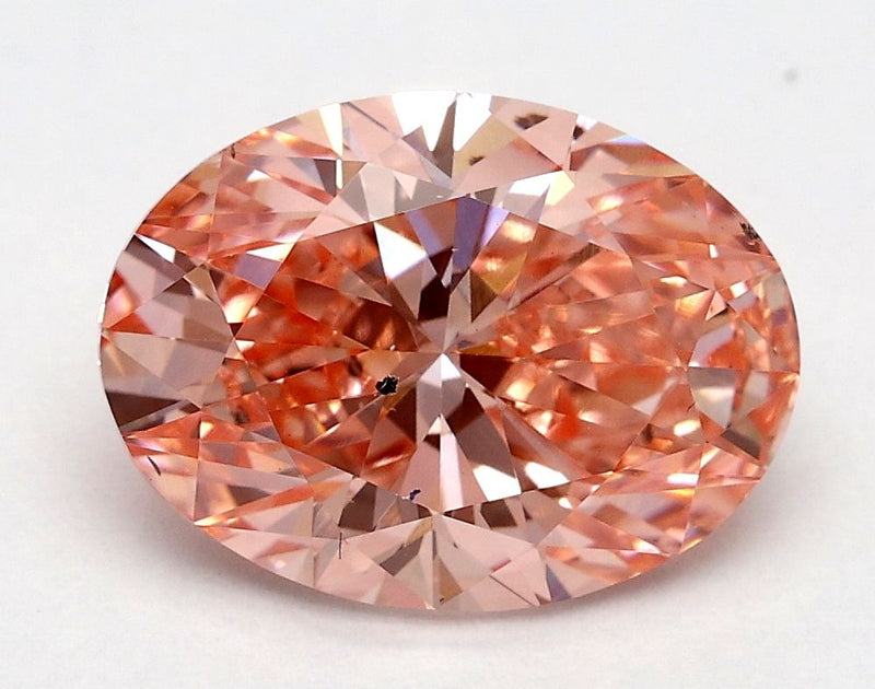 Oval 2.01ct Fancy Vivid Pink SI1 IGI #LG534239357