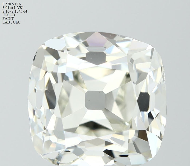 Old miner 3.01ct L VS1 GIA #2548224960