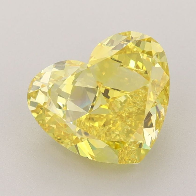 Heart 2.65ct Fancy Vivid Yellow VVS1 IGI #LG595382402
