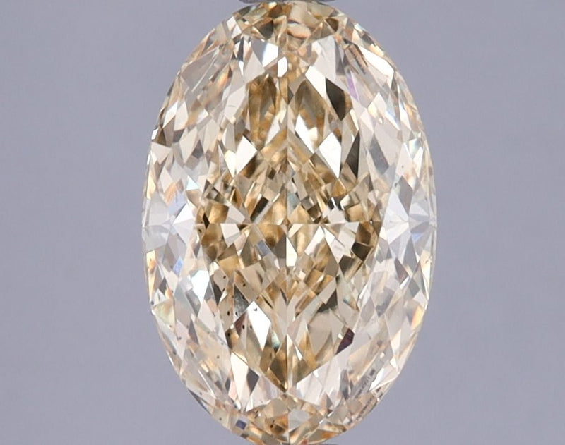 Oval 1.9ct Fancy Intense Yellow VS2 IGI #LG623460351