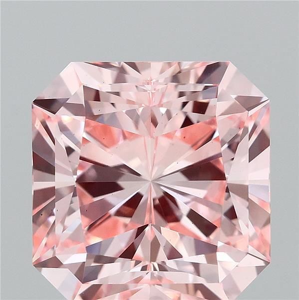 Square radiant 3.04ct Fancy Intense Pink VS1 IGI #LG738531064