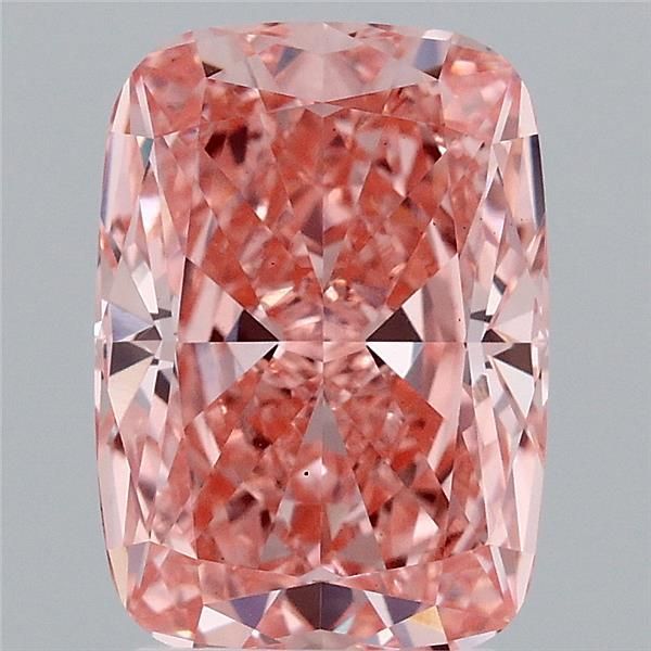 Cushion modified 3.04ct Fancy Vivid Pink VS1 IGI #LG692553216