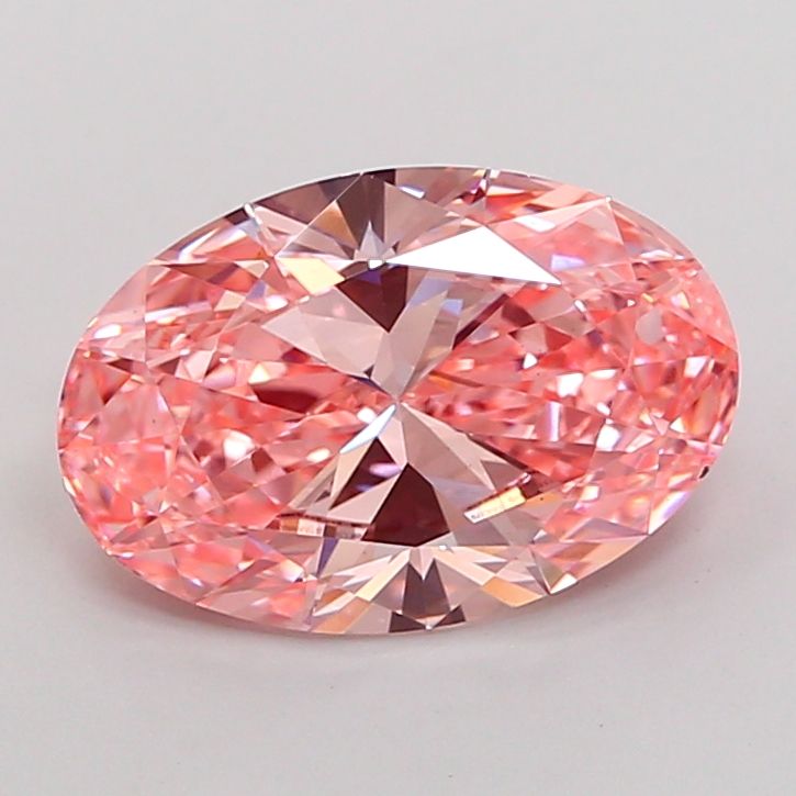 Oval 2.5ct Fancy Vivid Pink VS2 IGI #LG733589379