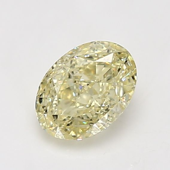 Oval 1.21ct Fancy Light Yellow VS2 GIA #1232475845