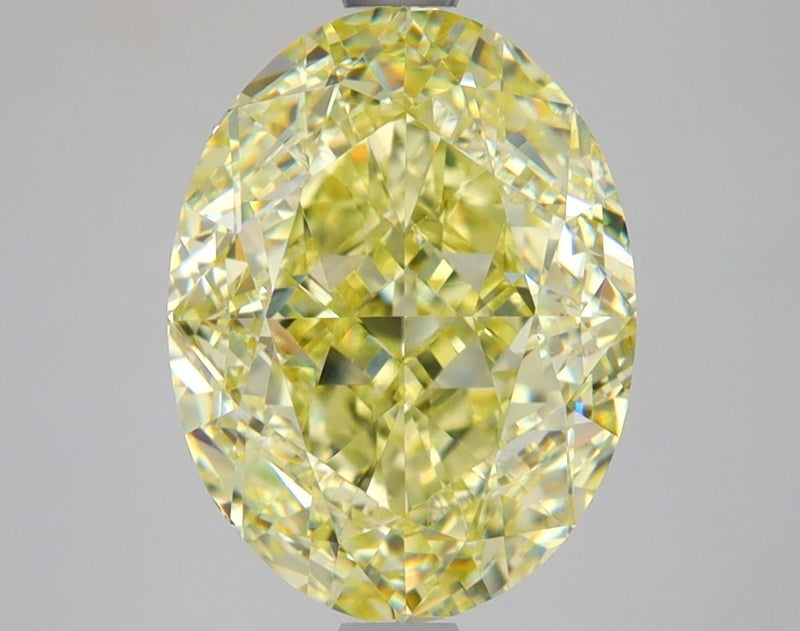Oval 4.22ct Fancy Yellow VVS2 GIA #2231182808