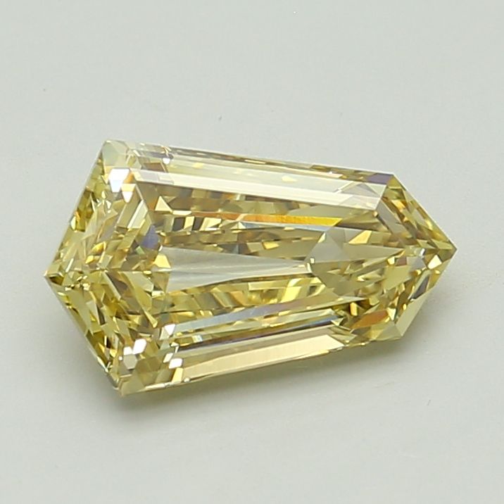 Hexagonal 2.64ct Fancy Yellow VVS2 IGI #LG756584465