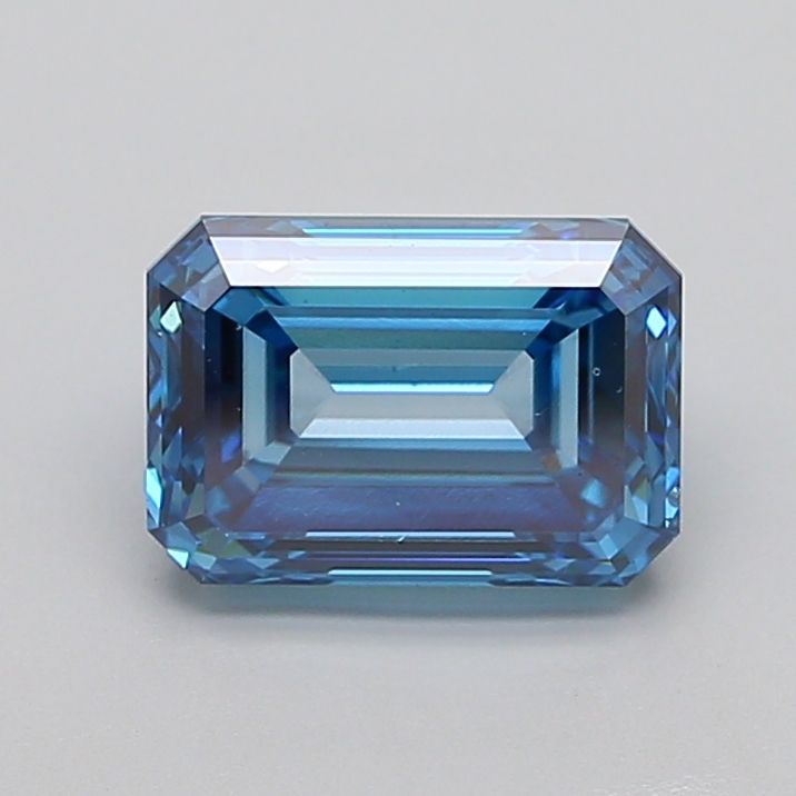 Emerald 4.02ct Fancy Vivid Blue VS2 IGI #LG752530143