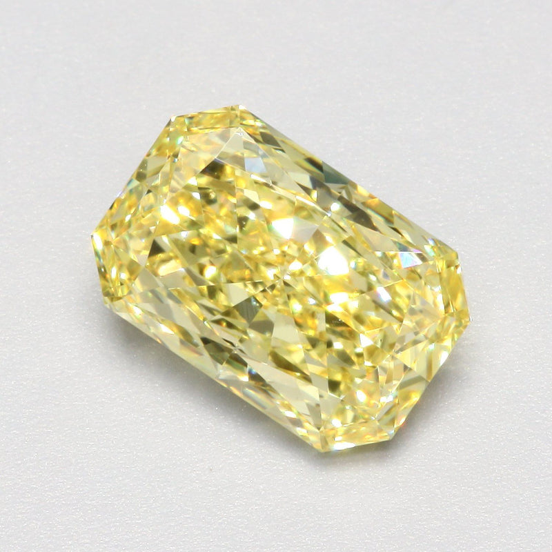 Radiant 3.01ct Fancy Vivid Yellow VS1 IGI #LG776643169