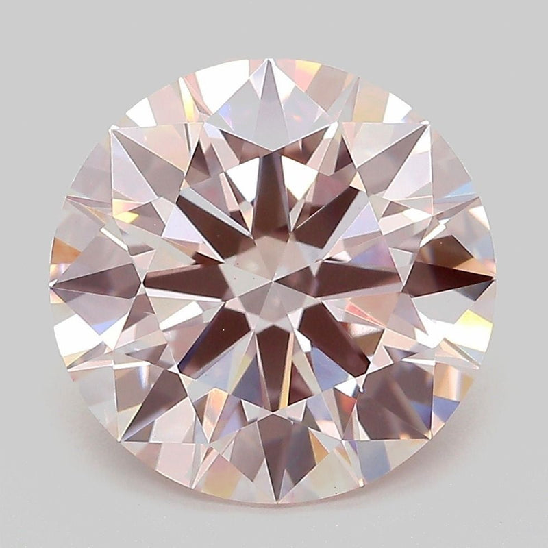 Round 5.09ct Fancy Light Pink VS1 IGI #LG783621047