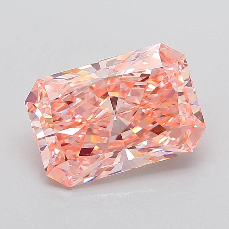 Radiant 7.5ct Fancy Vivid Pink VS1 IGI #LG737530390