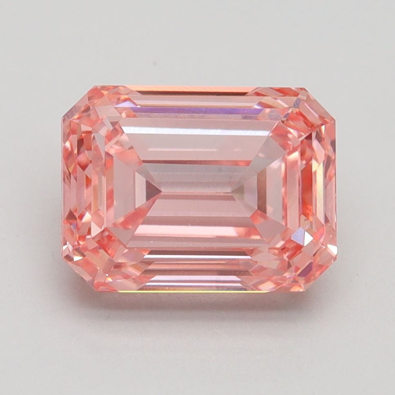 Emerald 3.01ct Fancy Vivid Pink VS1 IGI #LG532242592