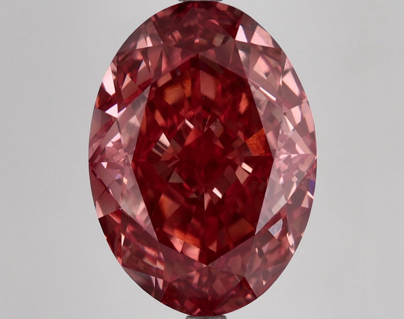 Oval 2.74ct Fancy Vivid Pink VVS2 IGI #LG662488630